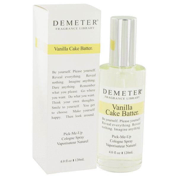 Demeter Vanilla Cake Batter by Demeter Cologne Spray 4 oz for Women