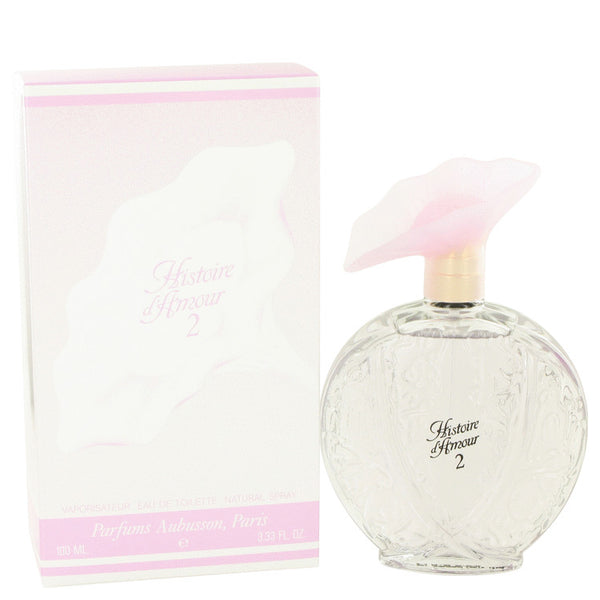 Histoire D'Amour 2 by Aubusson Eau De Toilette Spray 3.33 oz for Women