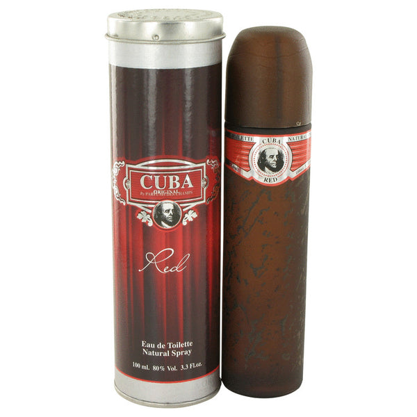 Cuba Red by Fragluxe Eau De Toilette Spray 3.4 oz for Men