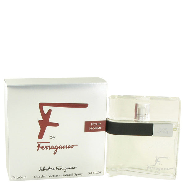 F by Salvatore Ferragamo Eau De Toilette Spray 3.4 oz for Men
