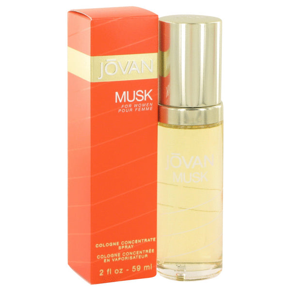 Jovan Musk by Jovan Cologne Concentrate Spray 2 oz for Women