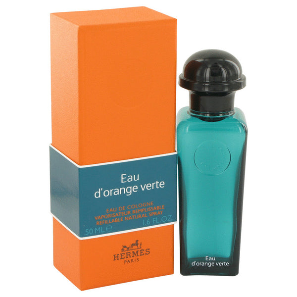 Eau D'Orange Verte by Hermes Eau De Cologne Spray Refillable (Unisex) 1.7 oz for Men