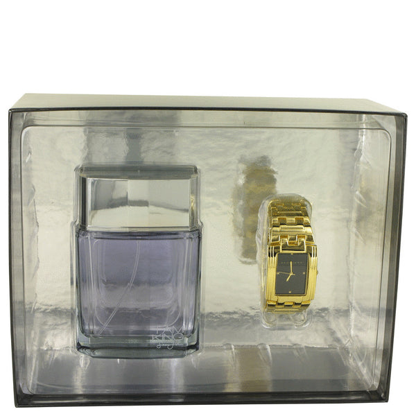 I Am King by Sean John Gift Set -- 3.4 oz Eau De Toilette Spray + Watch for Men