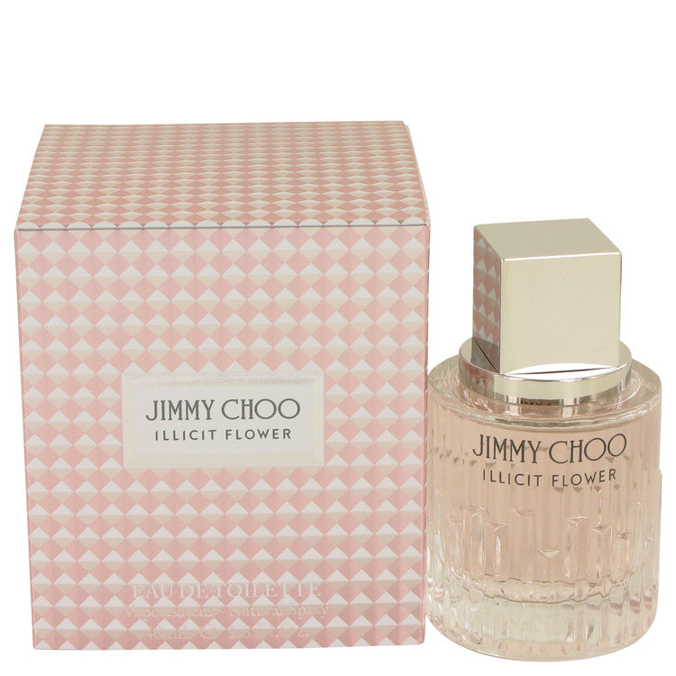 Jimmy Choo Illicit Flower by Jimmy Choo Eau De Toilette Spray 1.3 oz for Women