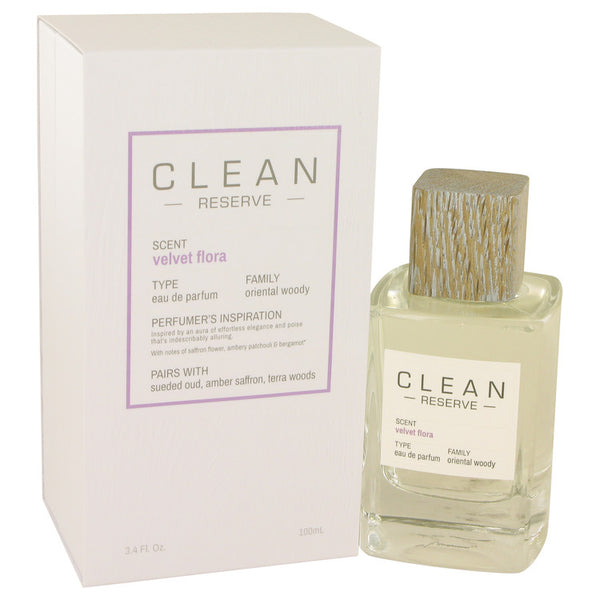 Clean Reserve Velvet Flora by Clean Eau De Parfum Spray 3.4 oz for Women