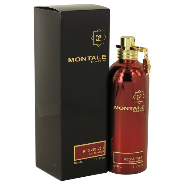 Montale Red Vetiver by Montale Eau De Parfum Spray 3.4 oz for Men
