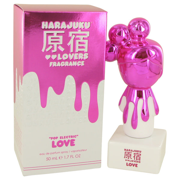 Harajuku Lovers Pop Electric Love by Gwen Stefani Eau De Parfum Spray (Tester) 1.7 oz for Women