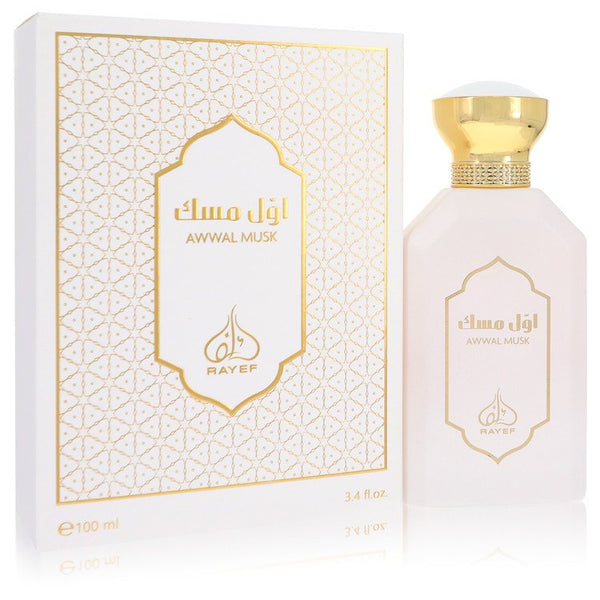 Rayef Awwal Musk by Rayef Eau De Parfum Spray (Unisex) 3.4 oz for Men