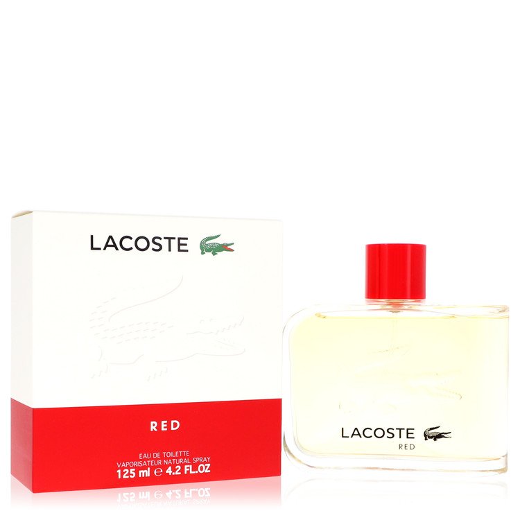 Lacoste Red Style In Play by Lacoste Eau De Toilette Spray (New Packaging Unboxed) 4.2 oz for Men